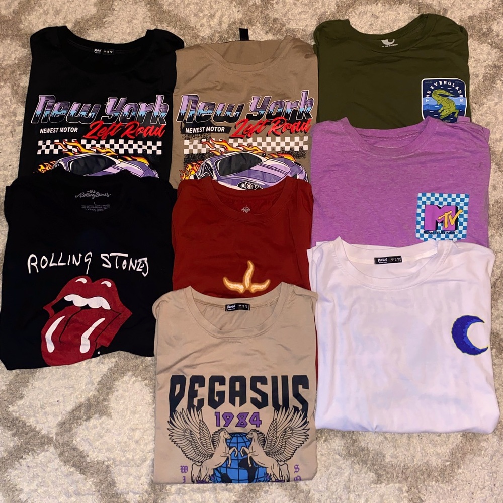 Graffic T-Shirts + One Bonus Tee
